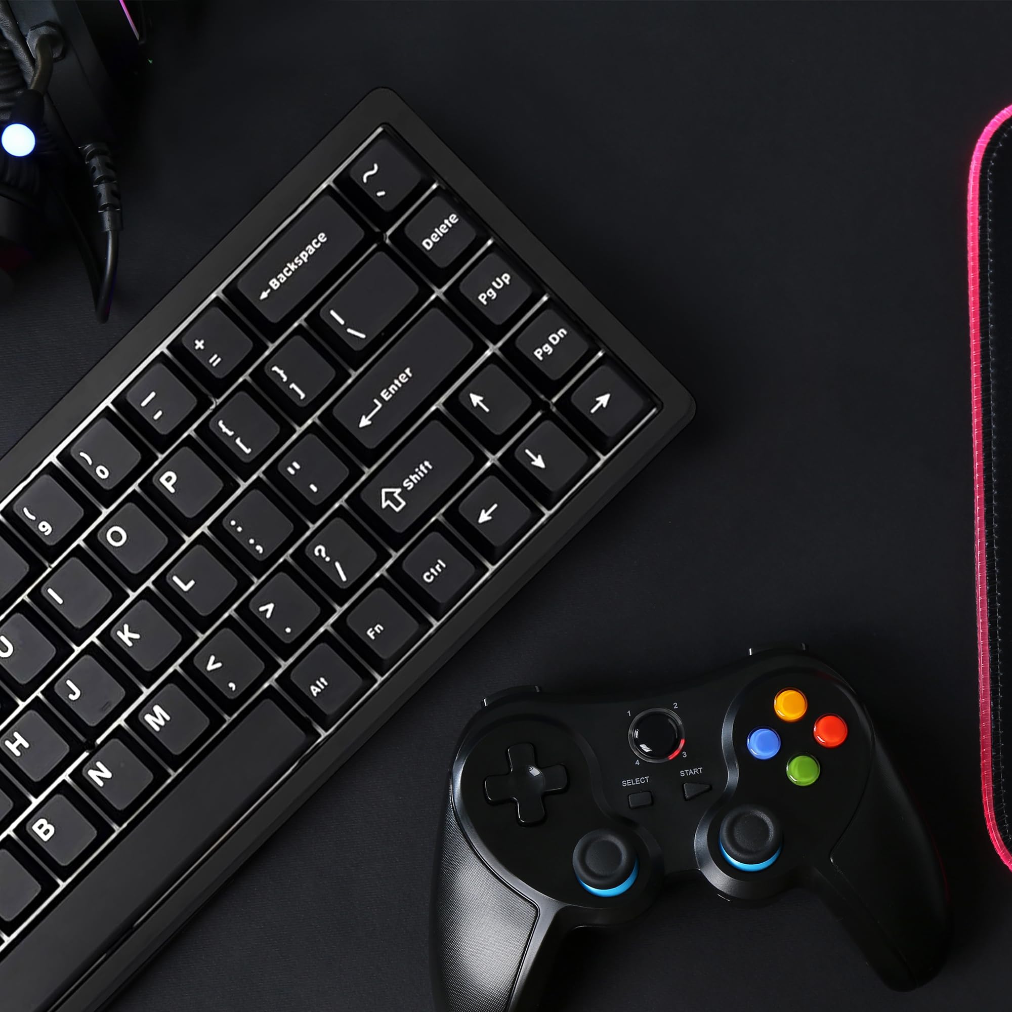 Amazon.co.jp: EverGlide Su68 ブラック ラピッドトリガーキーボード